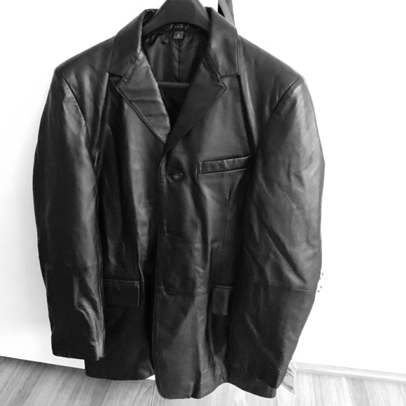 NWT Genuine Leather jacket size M - Picture 1 of 4